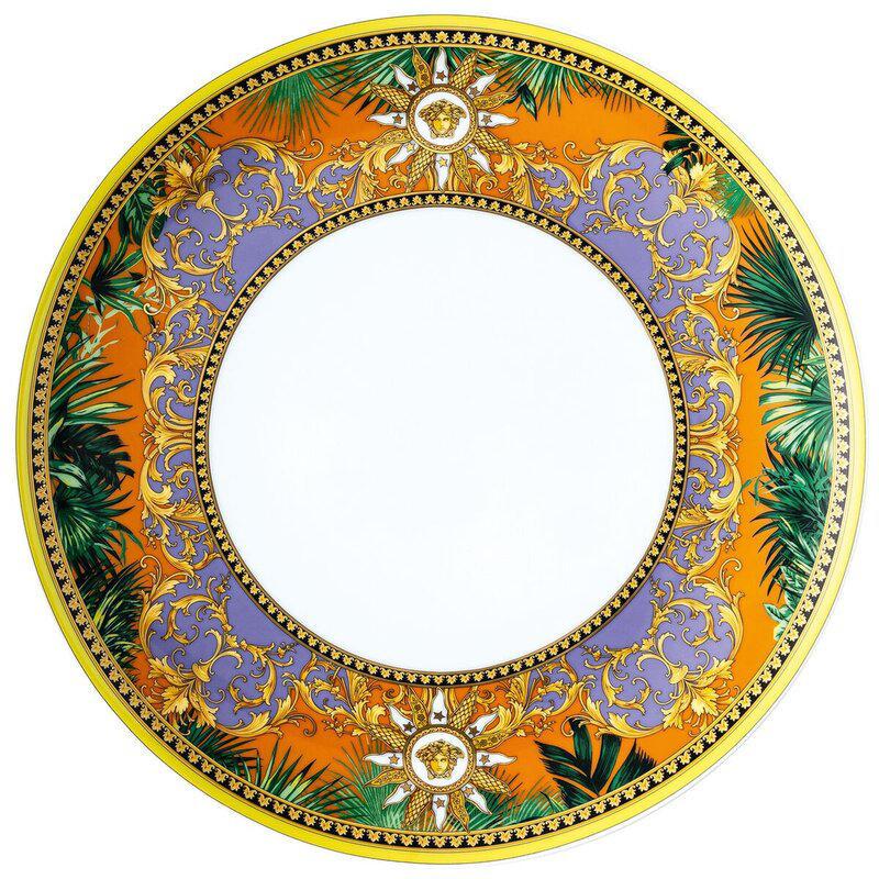 Versace piatto piano 28 cm jungle animalier Versace piatto piano 28 cm jungle animalier