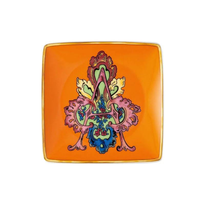 Versace coppetta quadrata 12 cm lettera A holiday alphabet Versace coppetta quadrata 12 cm lettera A holiday alphabet