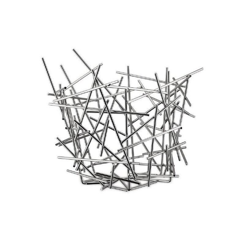 Alessi porta agrumi acciaio lucido blow up Alessi porta agrumi acciaio lucido blow up