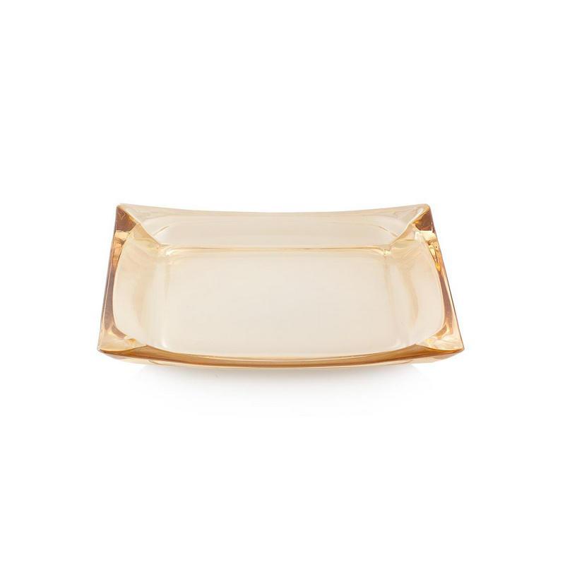 Emo Centrotavola piano color ambra Emo Centrotavola piano color ambra