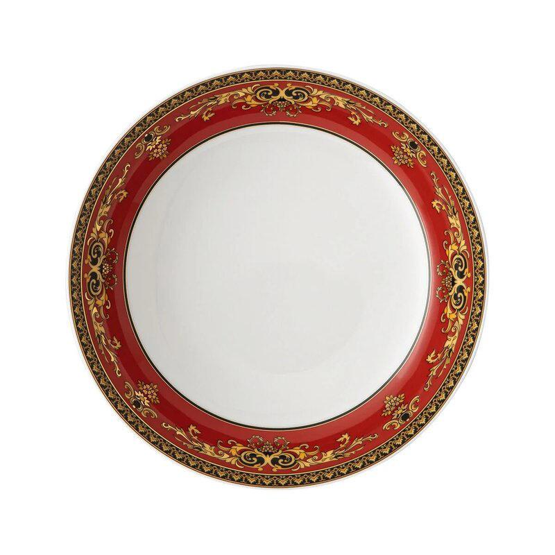 Versace piatto fondo 22 cm (nuovo modello) medusa rosso Versace piatto fondo 22 cm (nuovo modello) medusa rosso