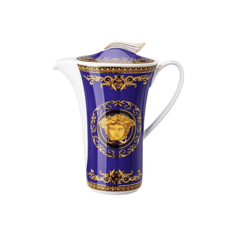 Versace caffettiera medusa blu Versace caffettiera medusa blu