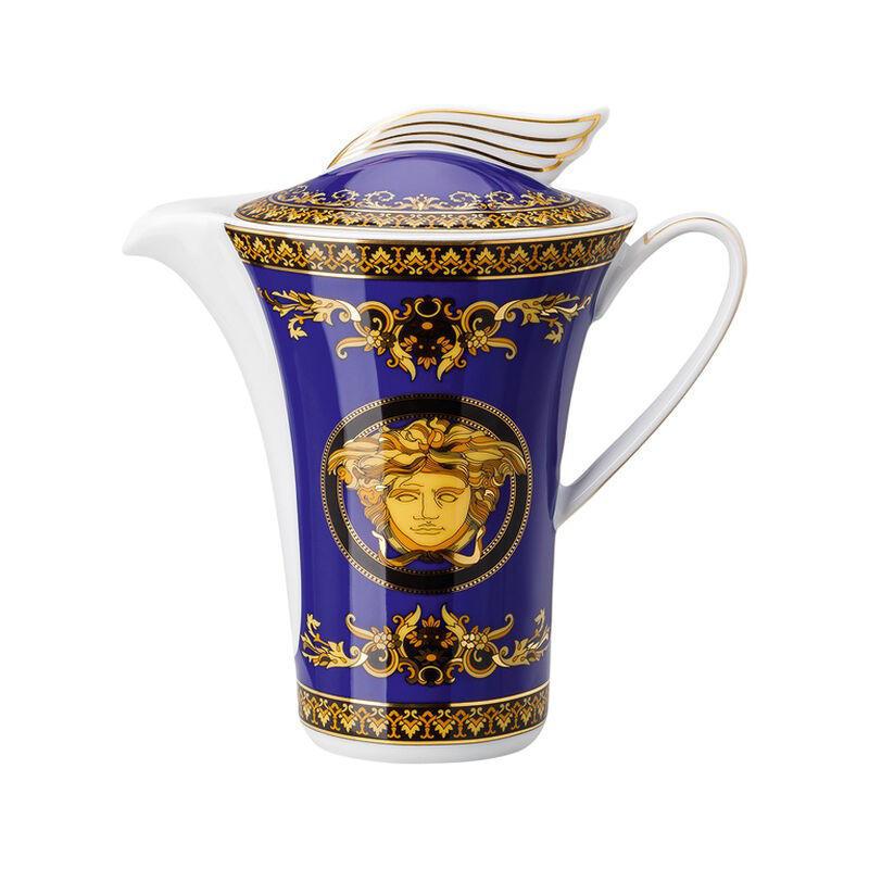 Versace lattiera medusa blu Versace lattiera medusa blu