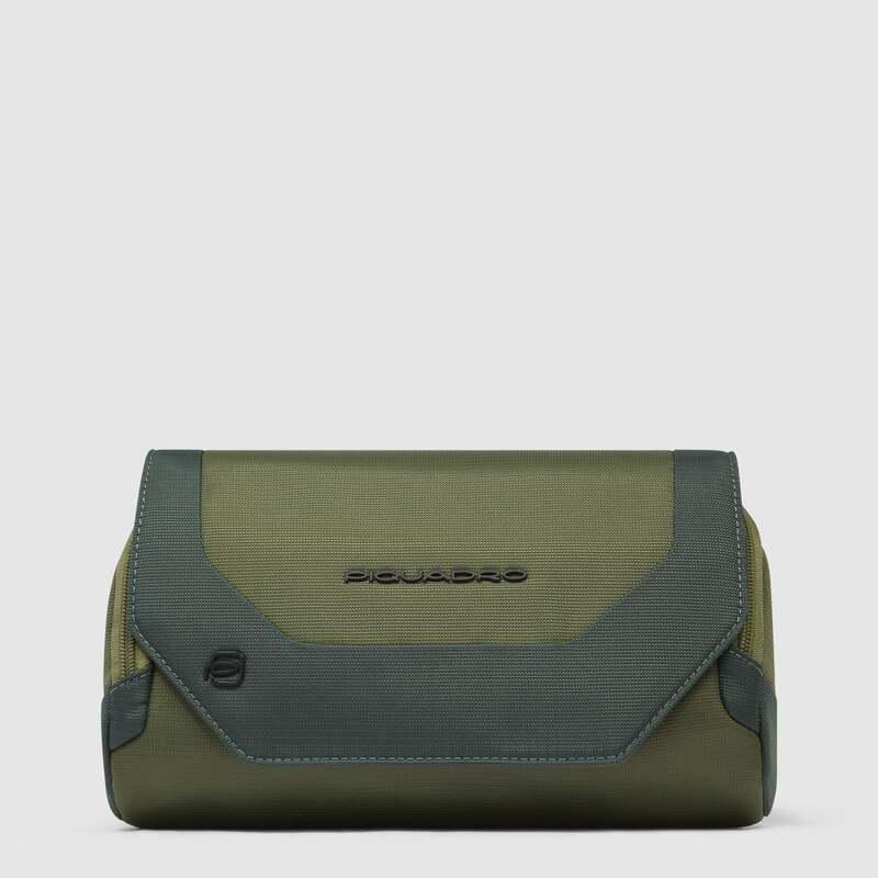 Piquadro Marsupio verde in tessuto riciclato Piquadro Marsupio verde in tessuto riciclato