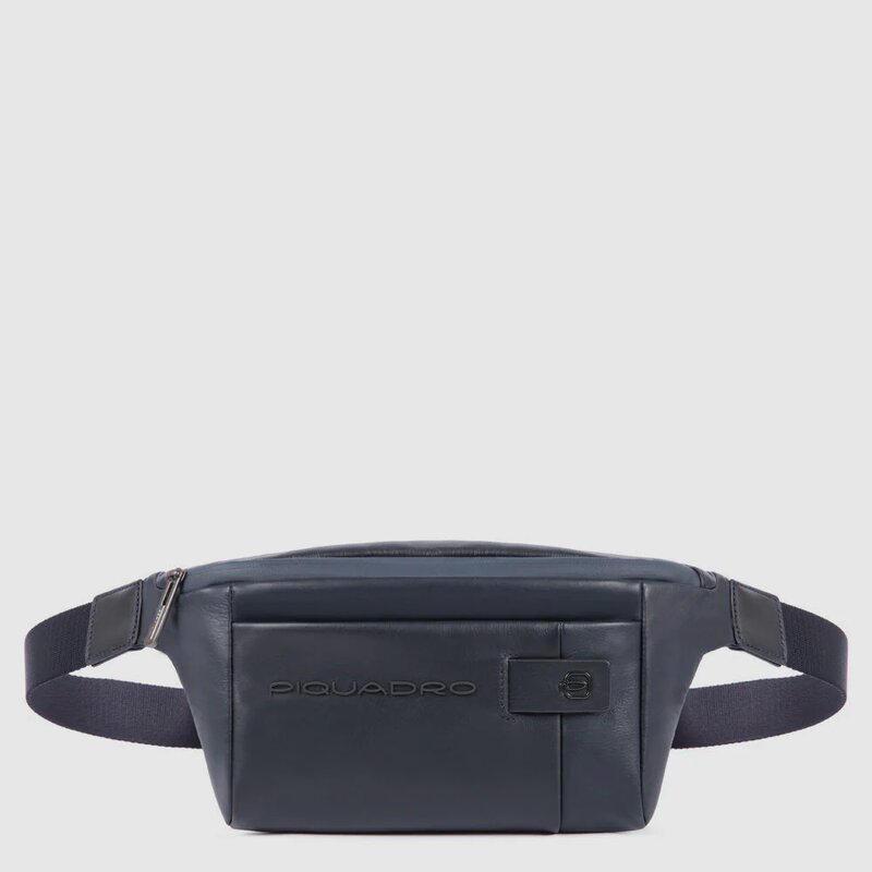 Piquadro Marsupio uomo blu in pelle Urban Piquadro Marsupio uomo blu in pelle Urban